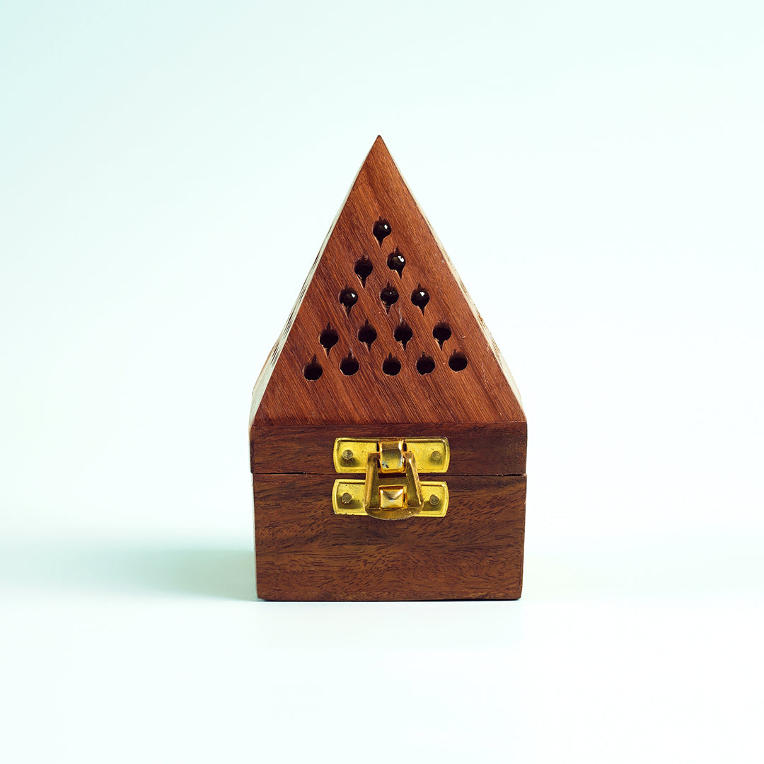 Wooden Dhoop stand