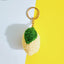 Lemon Crochet Key Chain