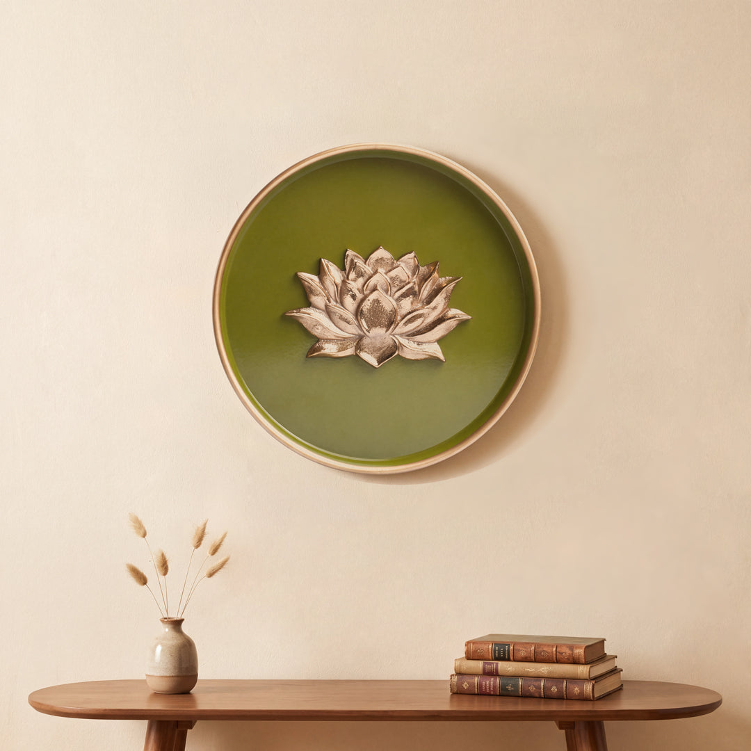 Lotus Wall Plate