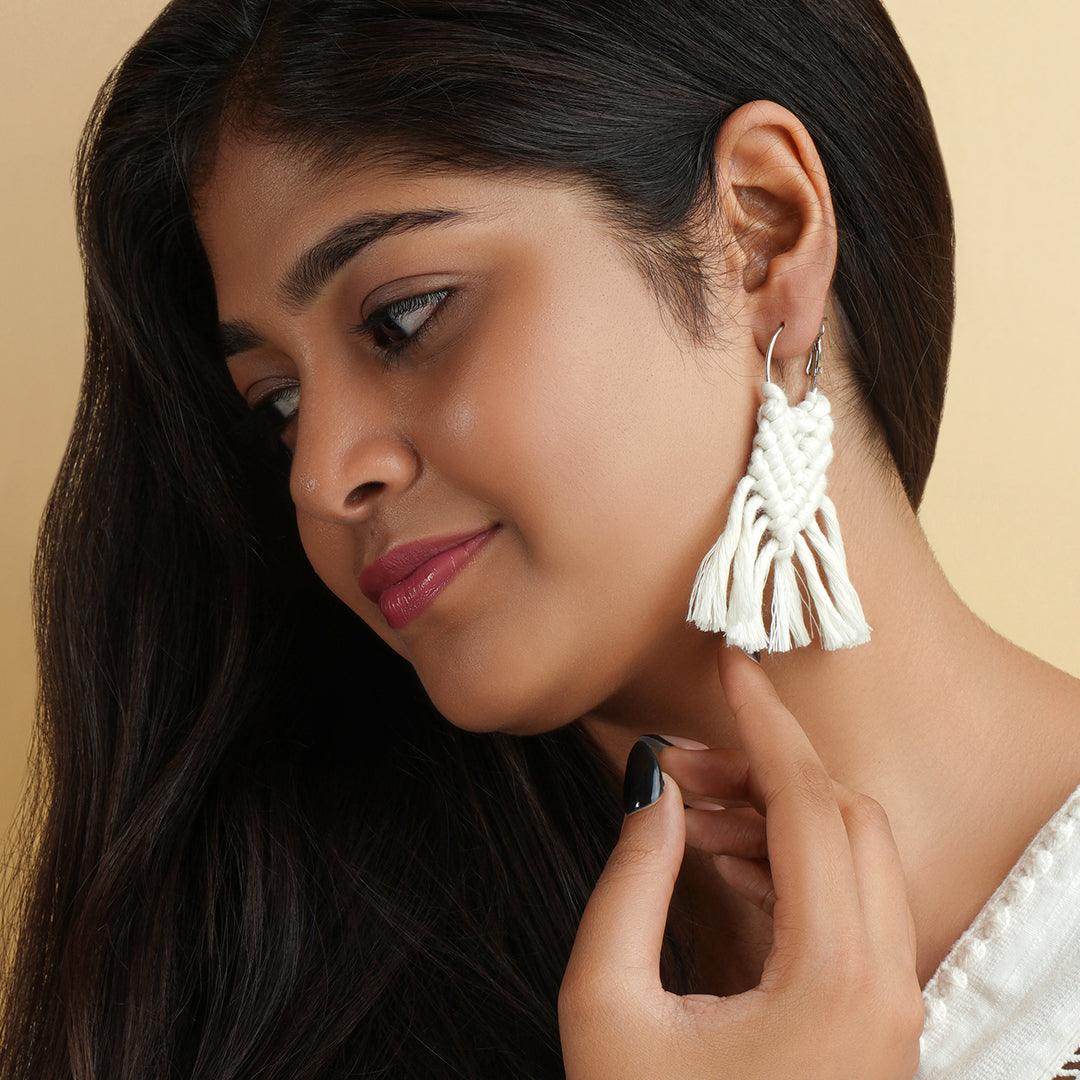 Macrame earrings