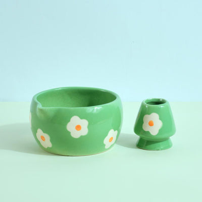 Matcha Bowl & Stand Set
