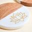 Lotus Marble Coaster Set