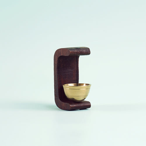 Mini wooden bell