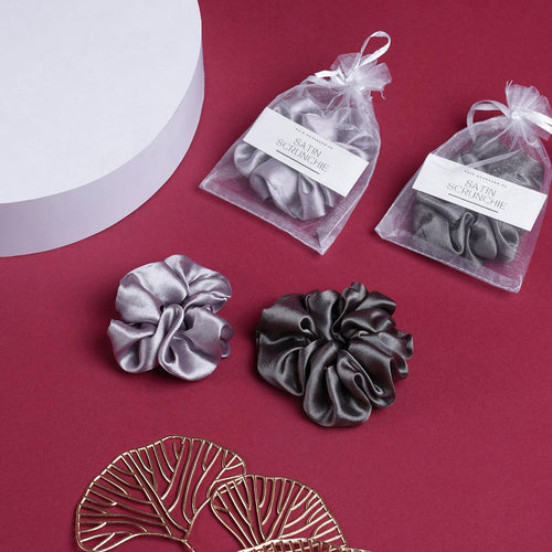 Plush scrunchies - set of two