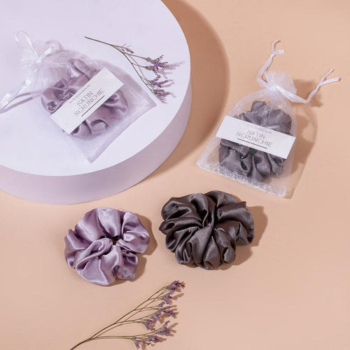 Plush scrunchies - set of two