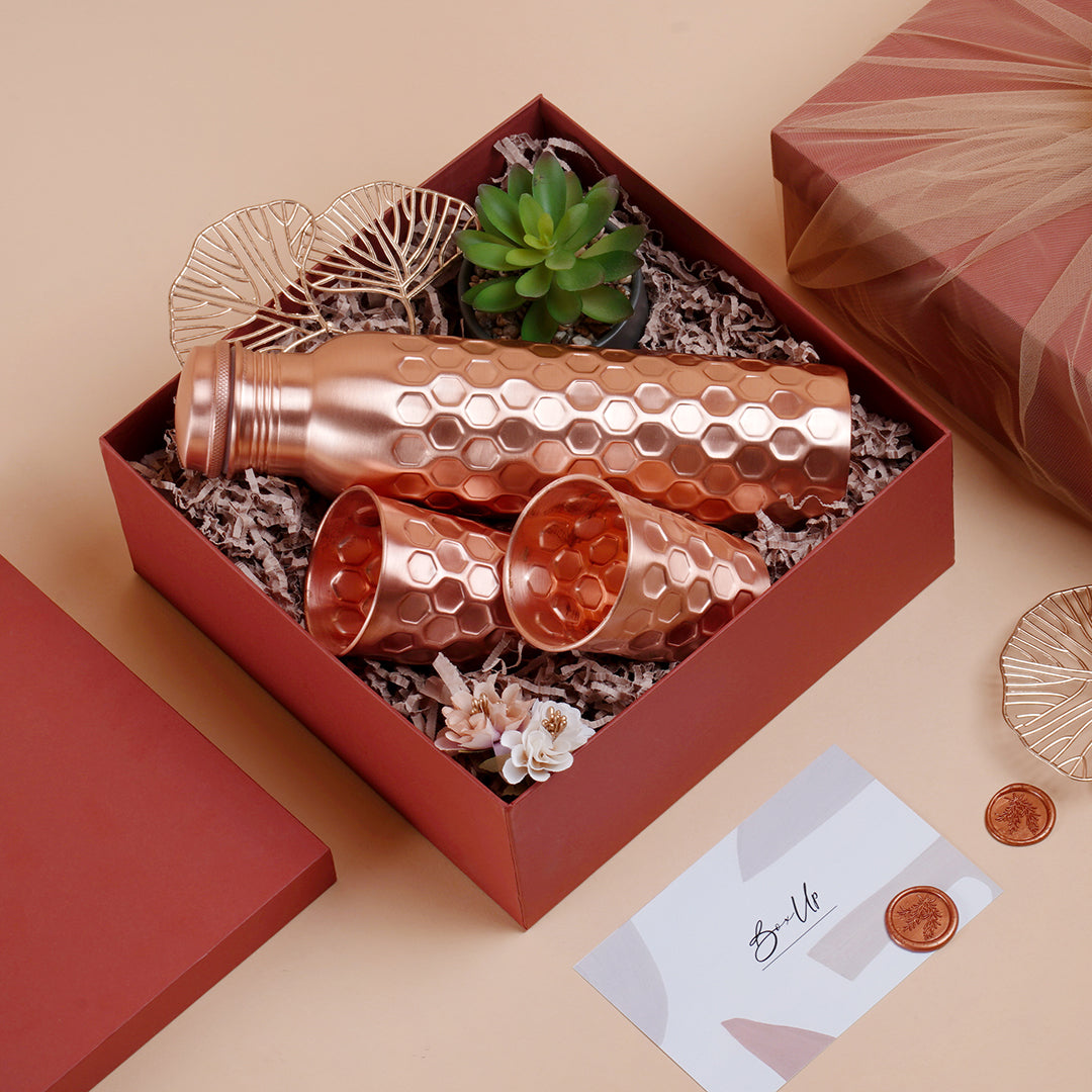 Copper Beehive Gift Box
