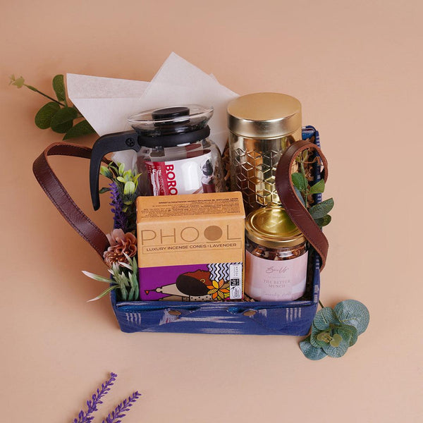 Ikkat Hamper - BoxUp Luxury Gifting 