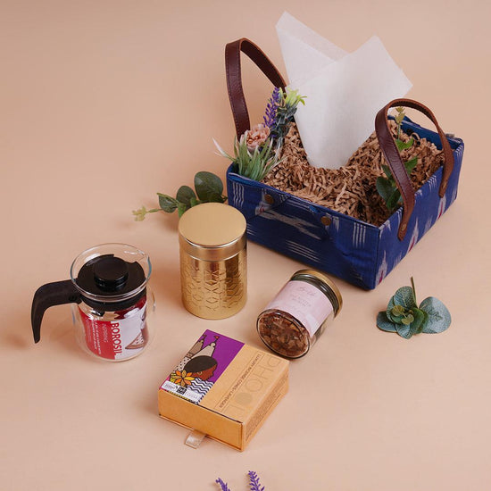 Ikkat Hamper - BoxUp Luxury Gifting 