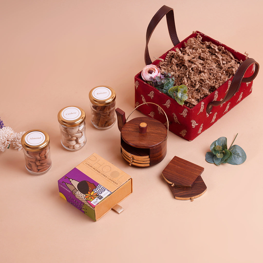 Nuts and Raisin Platter Gift Box