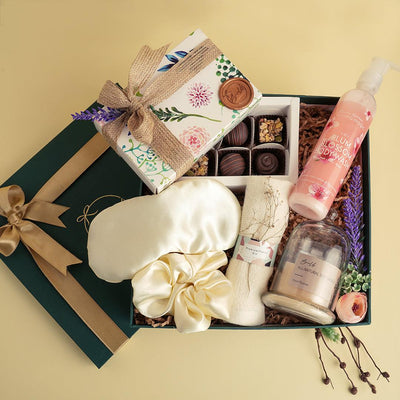 Relaxing Decadence Gift Box - BoxUp Luxury Gifting 