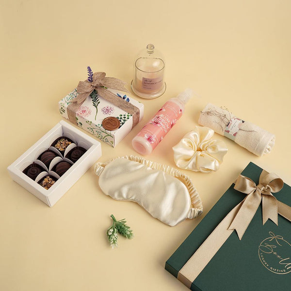 Relaxing Decadence Gift Box - BoxUp Luxury Gifting 