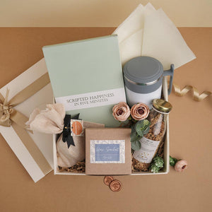 Scripted Happiness Hamper - BoxUp Luxury Gifting 
