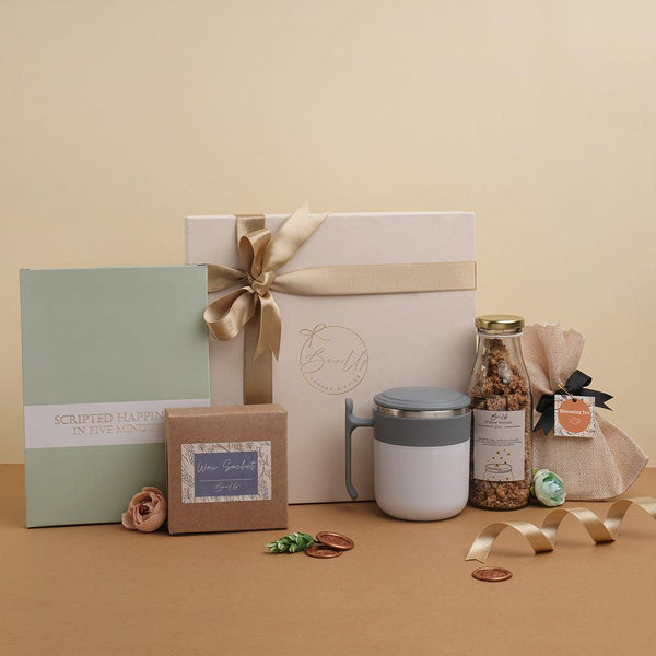 Scripted Happiness Hamper - BoxUp Luxury Gifting 