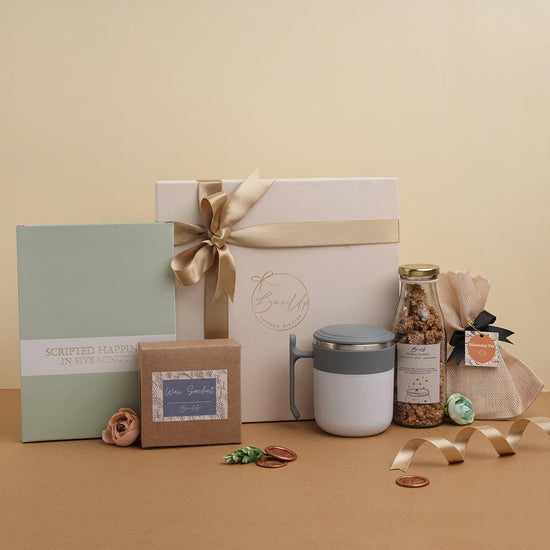 Scripted Happiness Hamper - BoxUp Luxury Gifting 