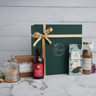 The Aromatic Goodness Gift Box - BoxUp Luxury Gifting 