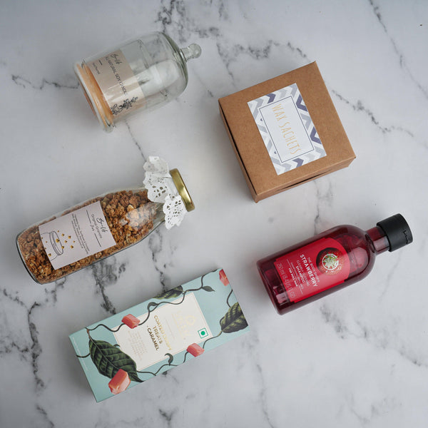 The Aromatic Goodness Gift Box - BoxUp Luxury Gifting 