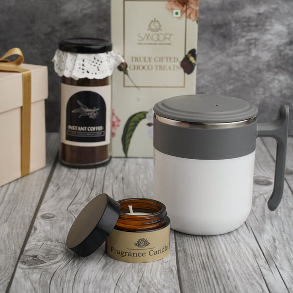 Fragrance & Caffeine Stressbuster Gift Box - BoxUp Luxury Gifting 