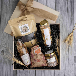 Food Connoisseur's Delight Gift Box - BoxUp Luxury Gifting 