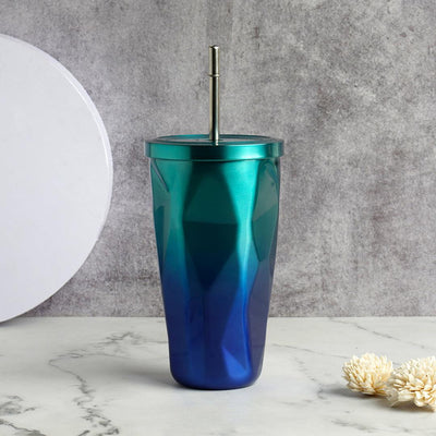 Water Flask With Straw - Tana
