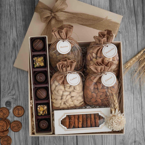 Scrumptious Munch Box - BoxUp Luxury Gifting 
